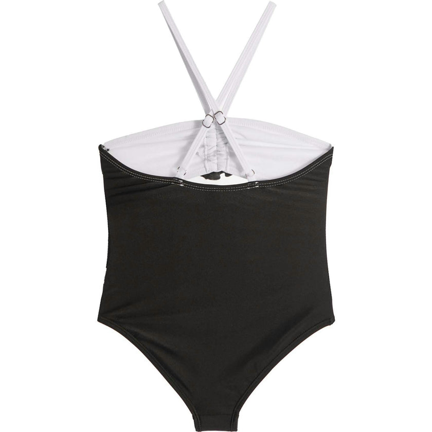 Eliana Rosette Halter One Piece Swimsuit