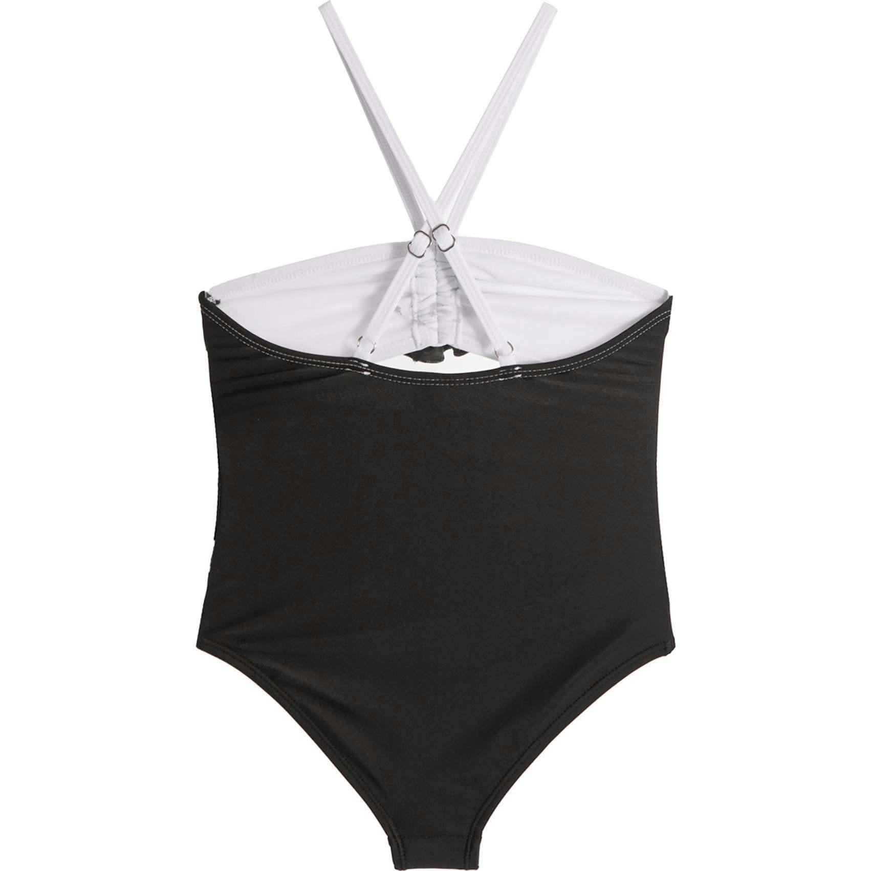 Eliana Rosette Halter One Piece Swimsuit