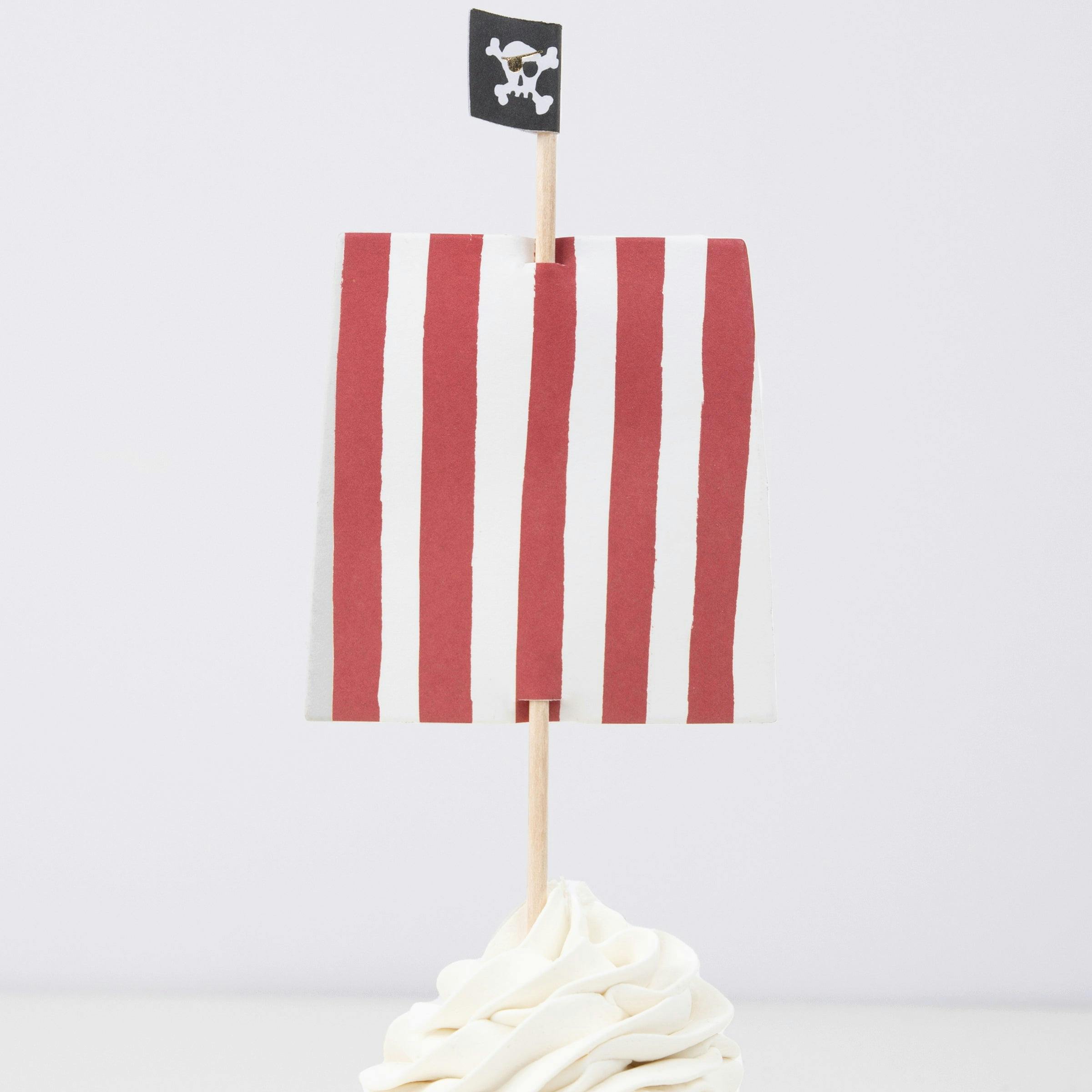 Pirate Ship Cupcake Kit