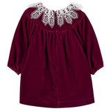Dress With Lace Collar