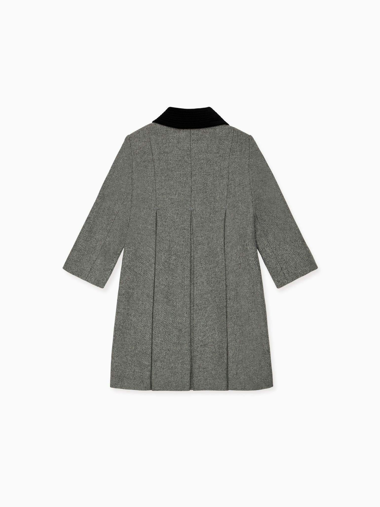 Grey Anisa Girl Coat