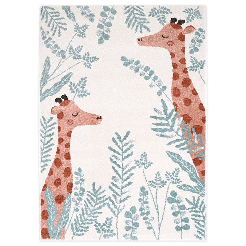 Nisu Graphic Print Rectangular Rug, Multi