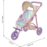 Olivia's Little World Doll Jogging-Style Stroller