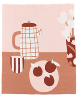 Breakfast Knit Blanket