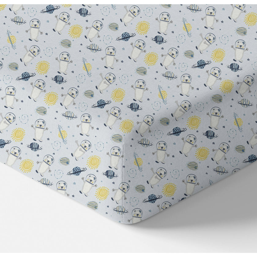 Print Organic Crib Sheet