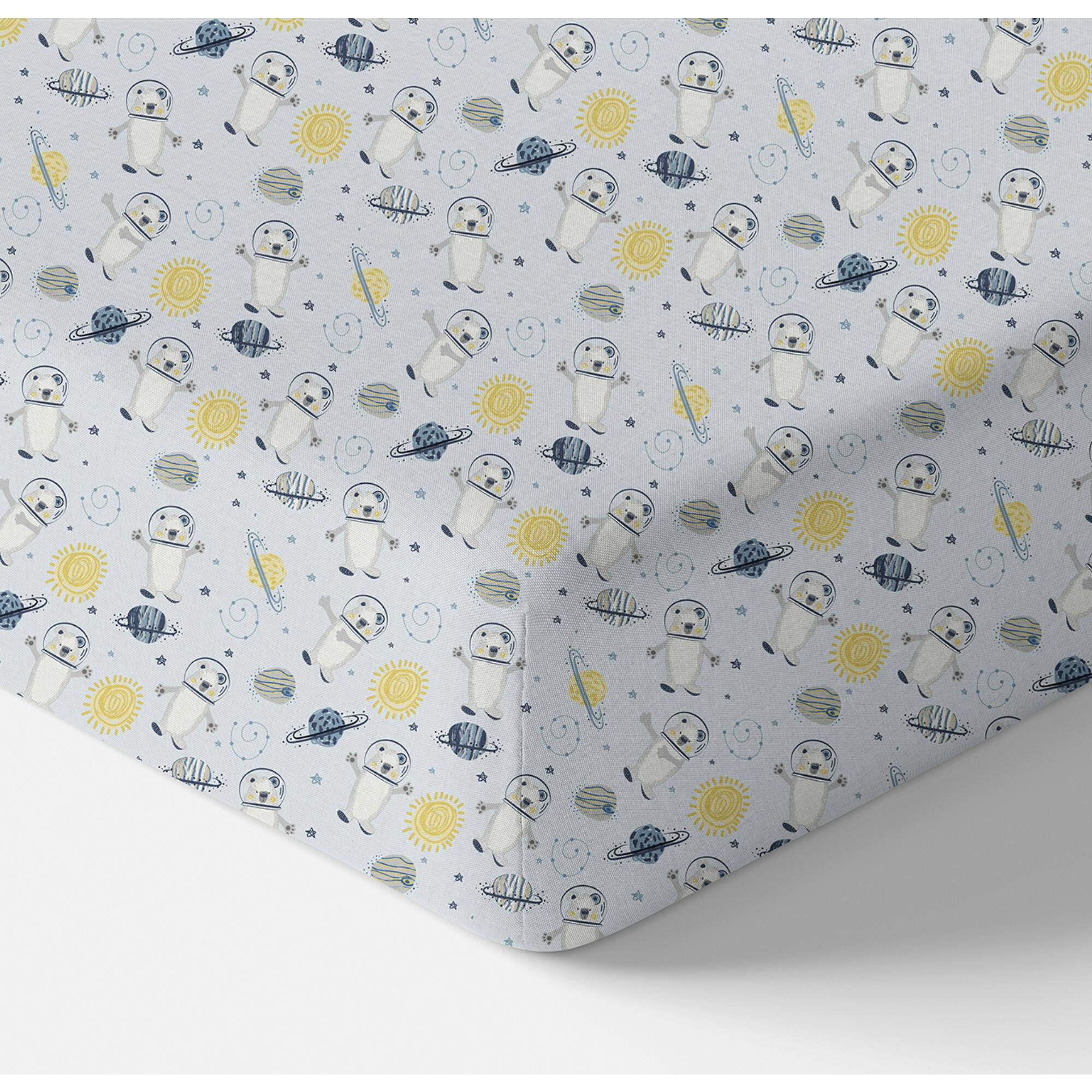 Print Organic Crib Sheet