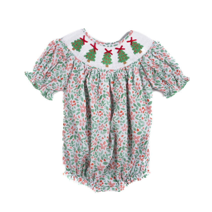 Christmas Tree Floral Bubble