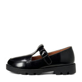 Berta Buckle Leather Mary Janes
