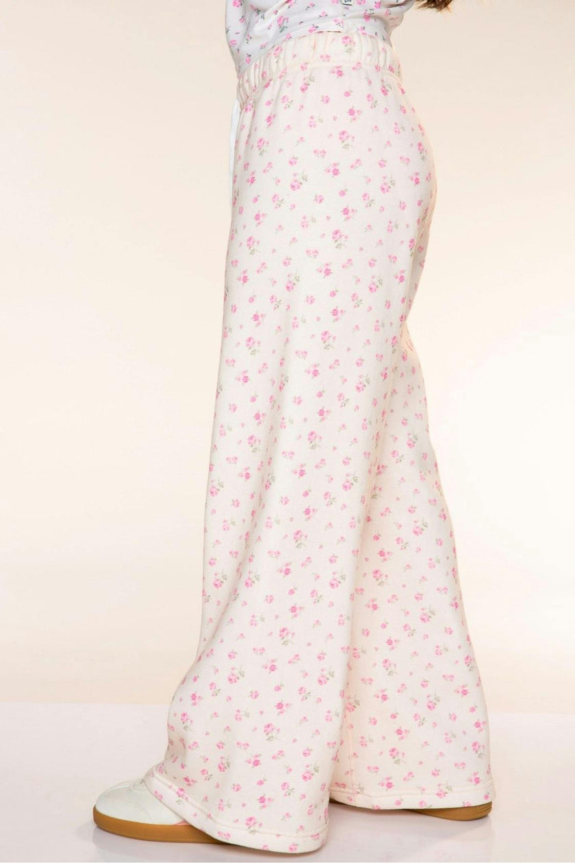 Cloud Soft French Terry Wide Leg Pant