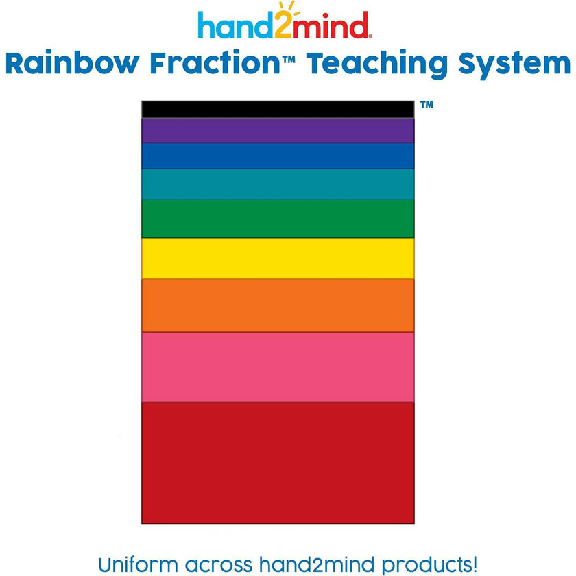 Rainbow Fraction Measuring Cups (Set of 9)