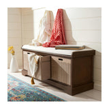 Landers 3-Drawer Cushion Storage Bench