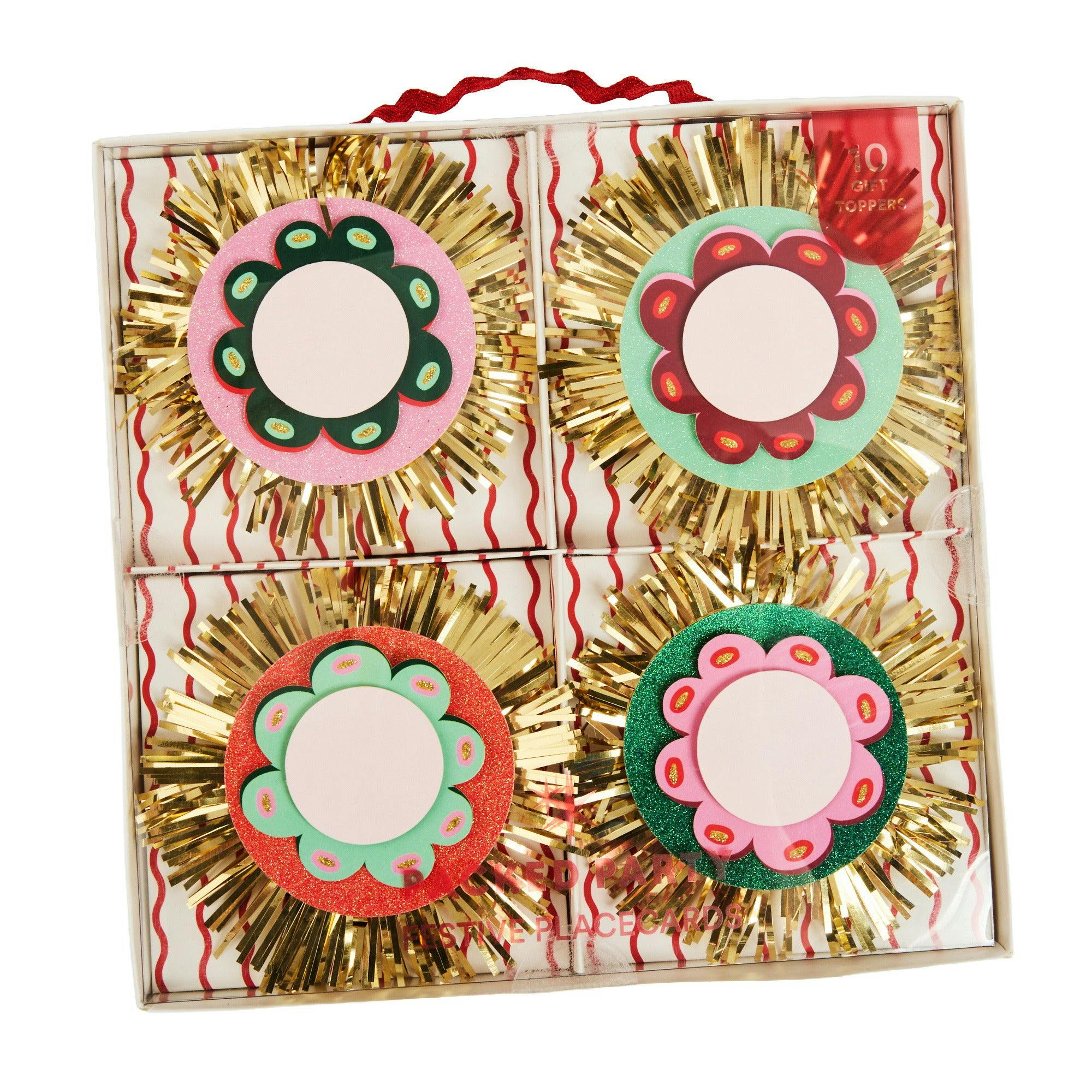 Placecard Party Topper Celebration Decor