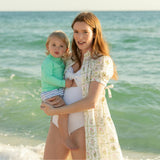 Brooke Bow One Piece in Classic White (Women's)