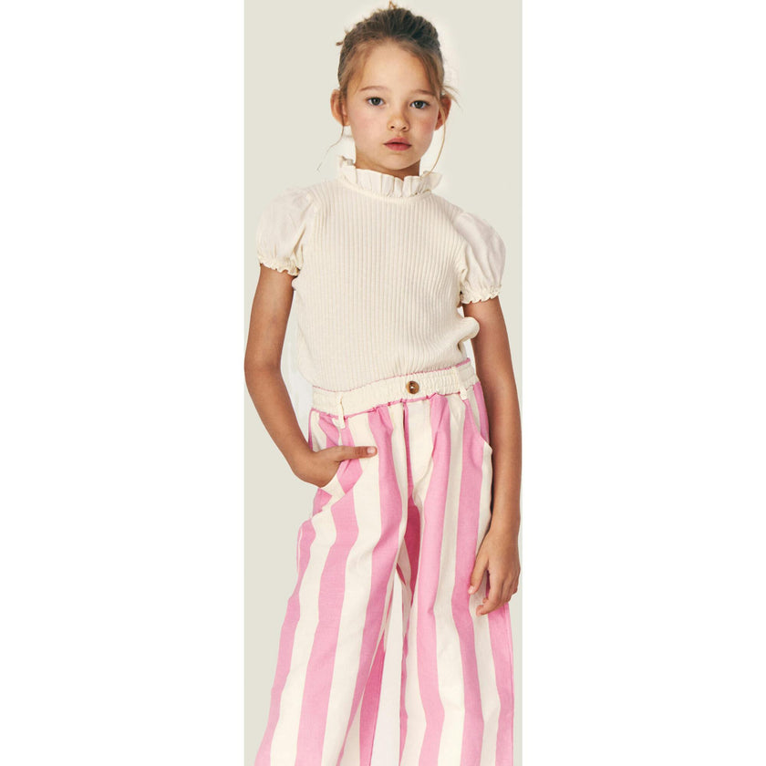 Mipounet SS26 Claude, Pant Ecru Pink