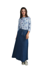 Maxi Knife Pleated Skirt