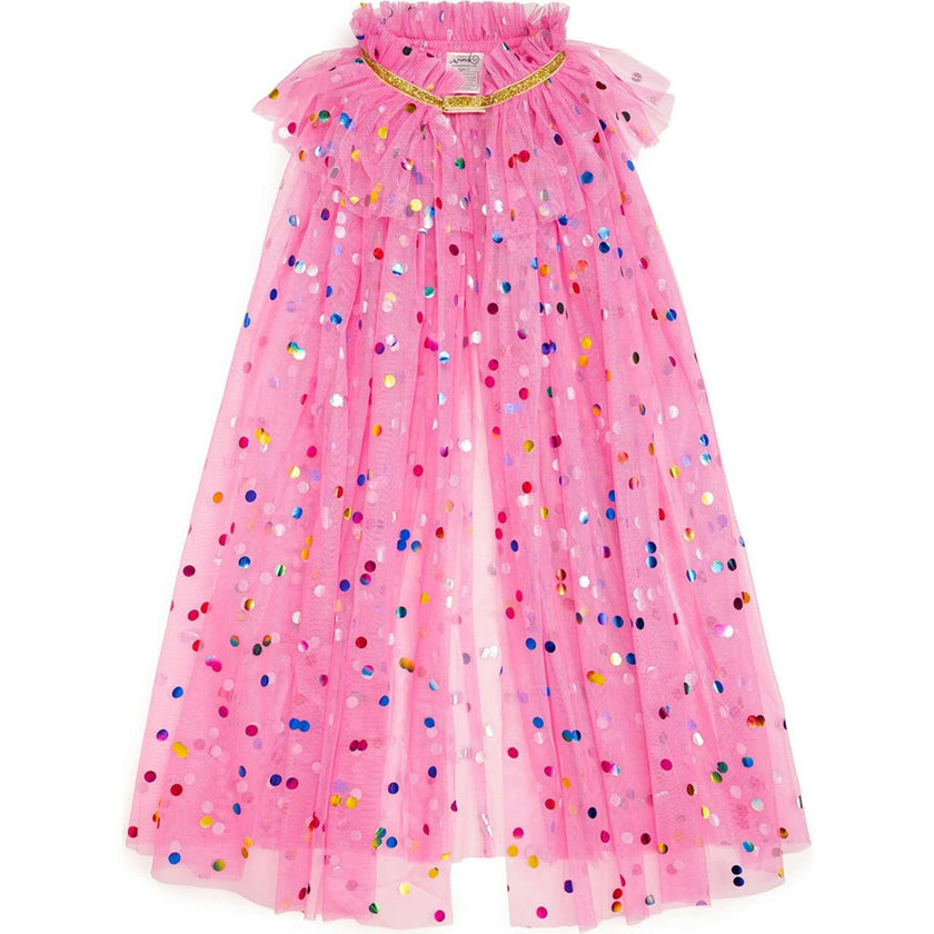 Raspberry Confetti Cape