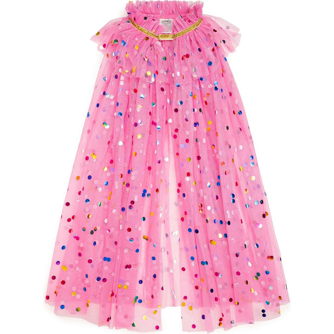 Raspberry Confetti Cape