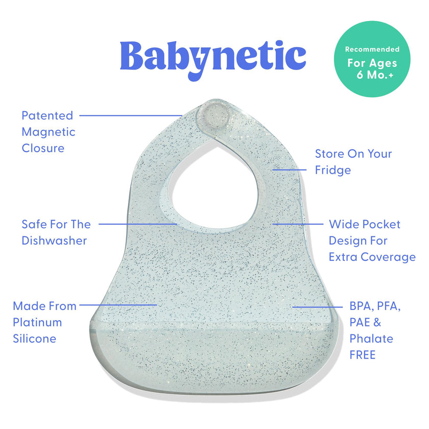 Magnetic Silicone Bib