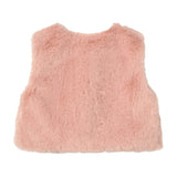 Pink Faux Fur Vest