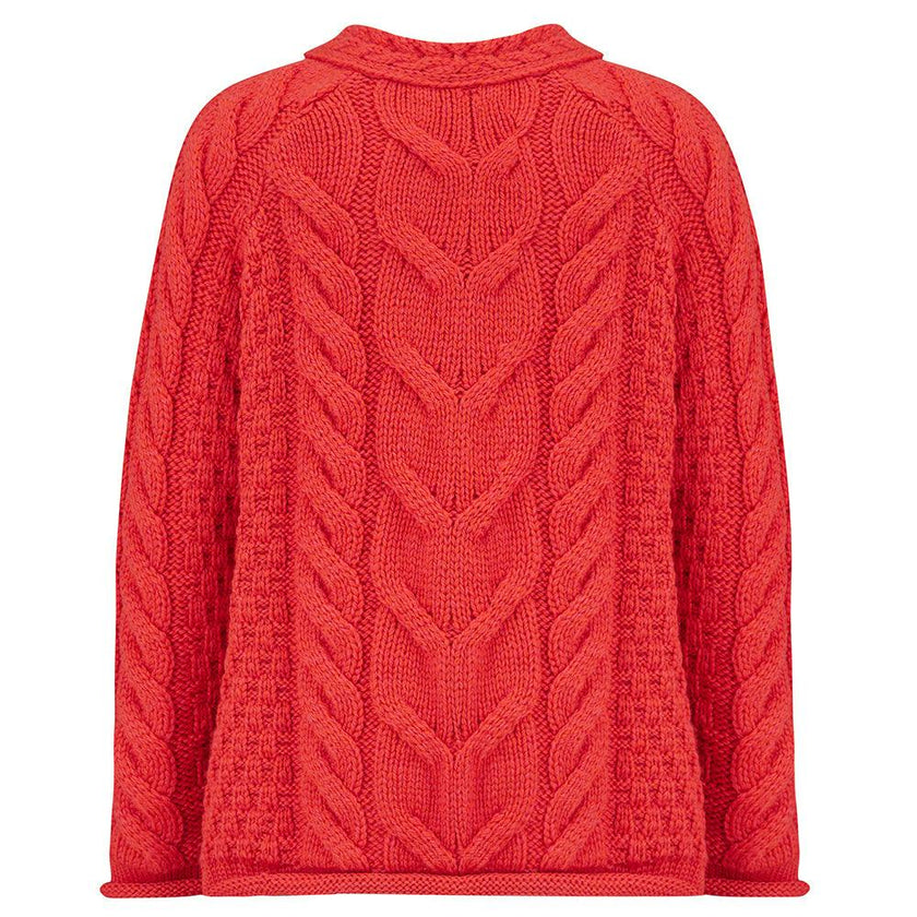 Sloane Supersoft Merino Sweater - Coral