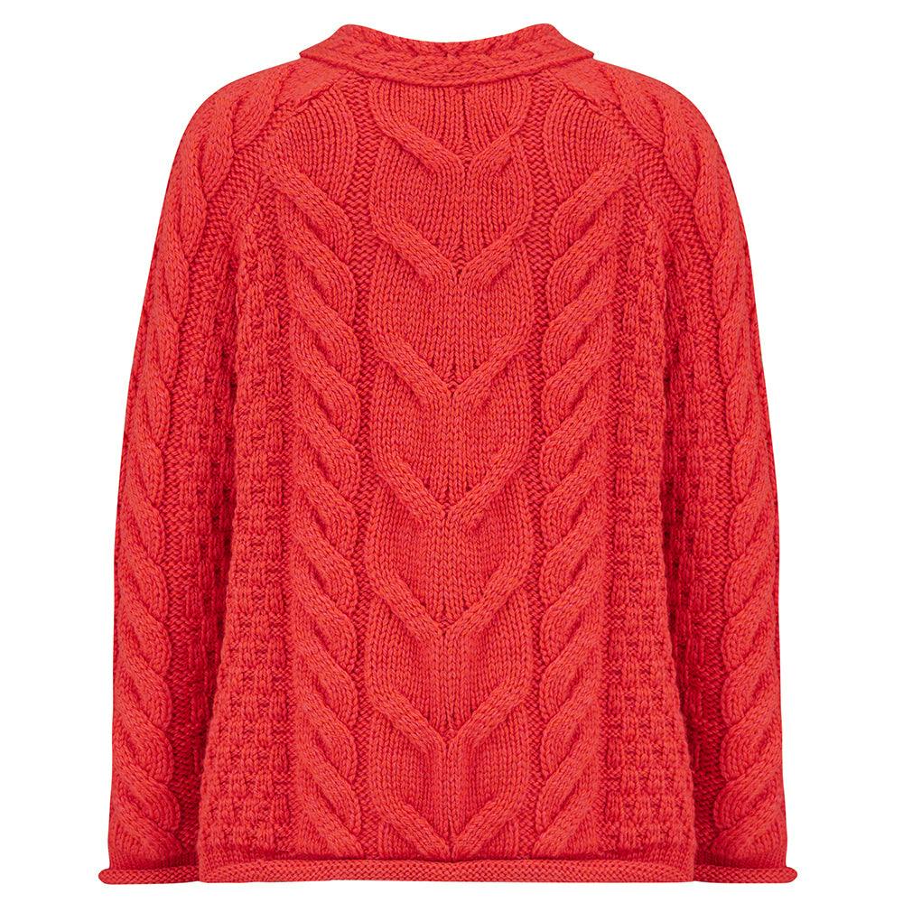 Sloane Supersoft Merino Sweater - Coral