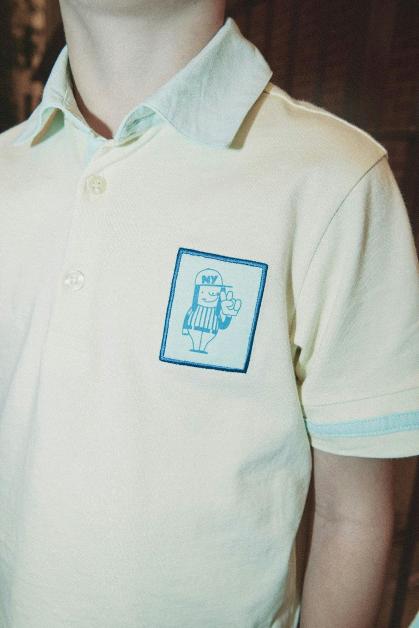 Organic Recess Polo in Citrus