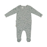 Soft Vines Footie and Beanie Set
