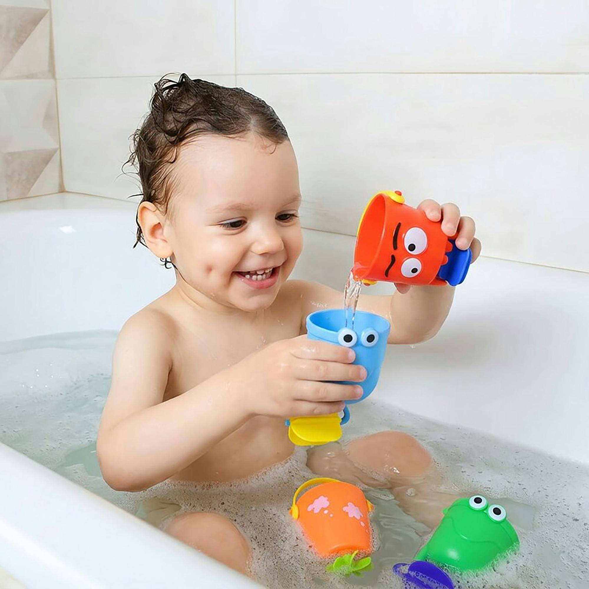 Bath Time: Pour N Splash Buckets