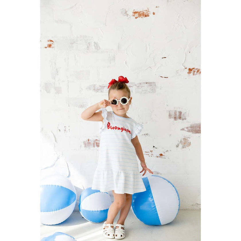 buongiorno ruffle dress