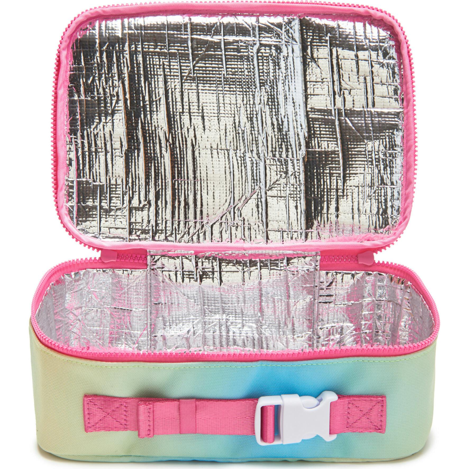 Rainbow Insulated Lunchbox With Patches