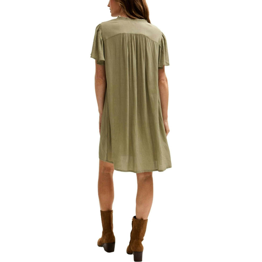 Roma Angel Sleeve Mini Dress