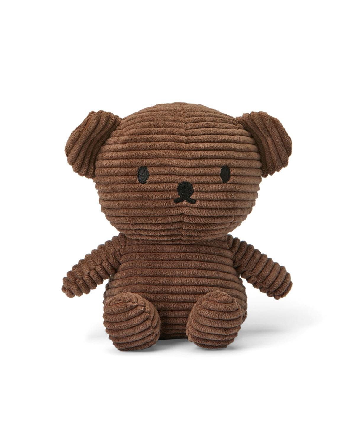 Plush MIFFY BORIS BEAR ECO Corduroy Brown 7