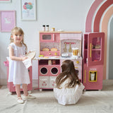 Teamson Kids Little Chef Savannah Wooden Play Kitchen With 21 Accessories