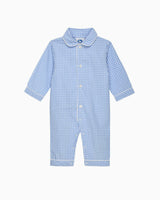 Gingham All-In-One in Blue