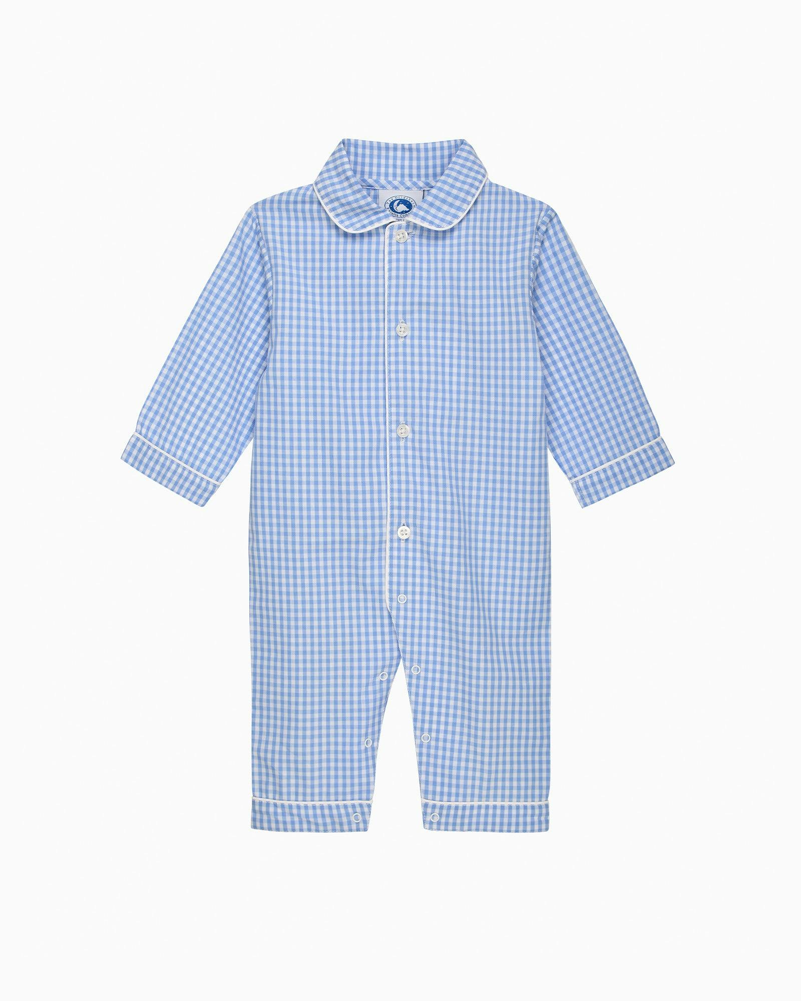 Gingham All-In-One in Blue