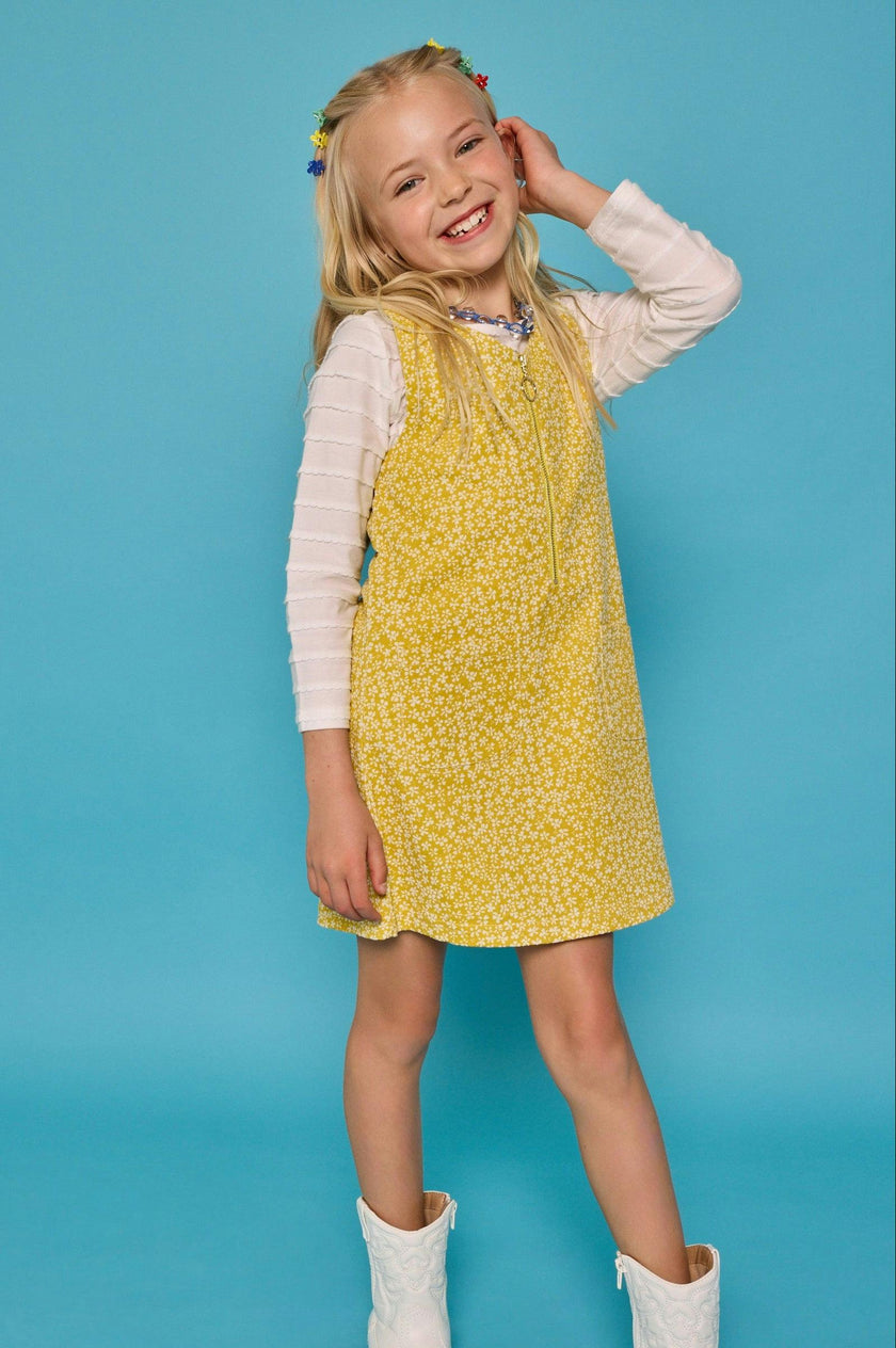Retro Jumper - Aspen Floral Apricot