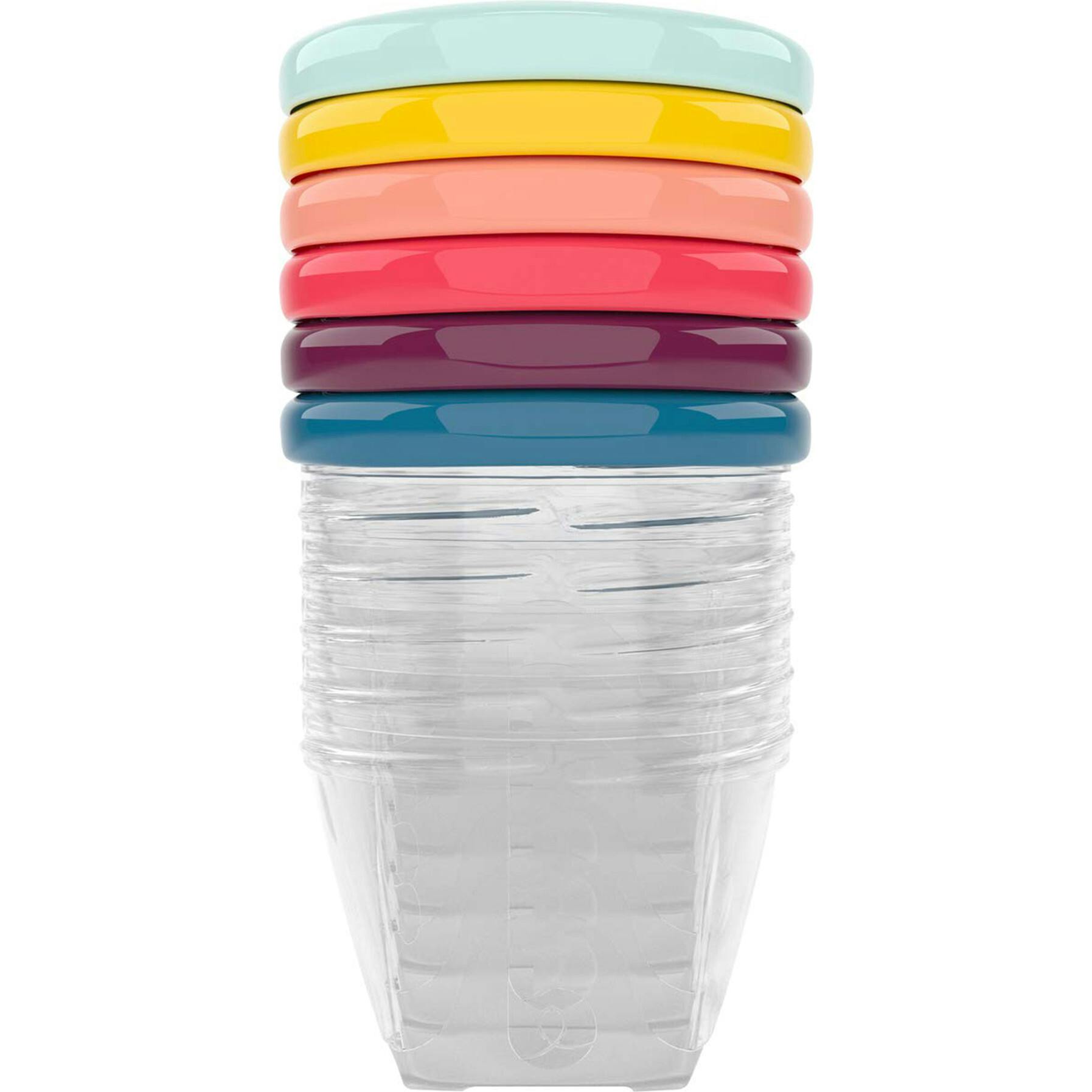 Babymoov Leakproof Baby Food Storage Containers (Airtight Meal Prep Bowls)