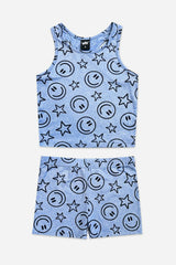 Simply Soft Luxe Cropped Racerback Tank & Tumble Short