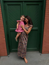 The Baby Ellie Nap Dress -  Poppy Half Drop Rose