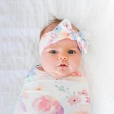 Knit Headband Bow - Bloom