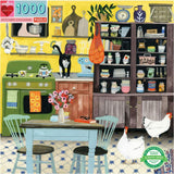 Piece and Love Kitchen Chickens Jigsaw Puzzle