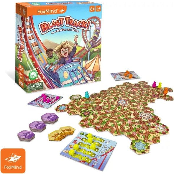 FoxMind: Blast Track - Tile Laying Board Game
