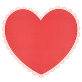 Scalloped Heart Paper Placemats