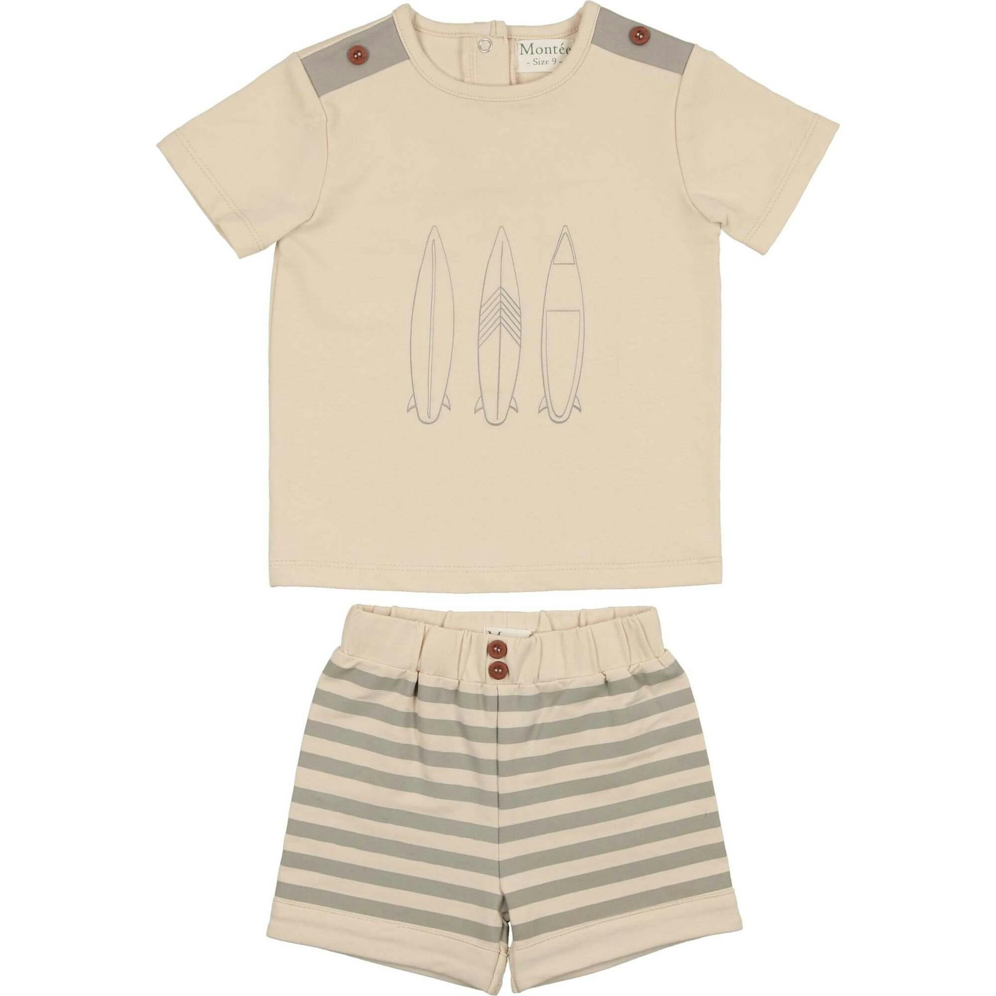 Island Stripe 2Pc Set