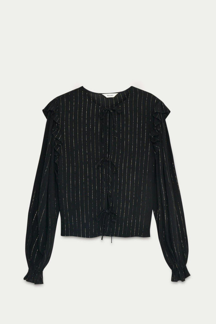 Lua Woman Blouse Eclipse Noir_Sampling