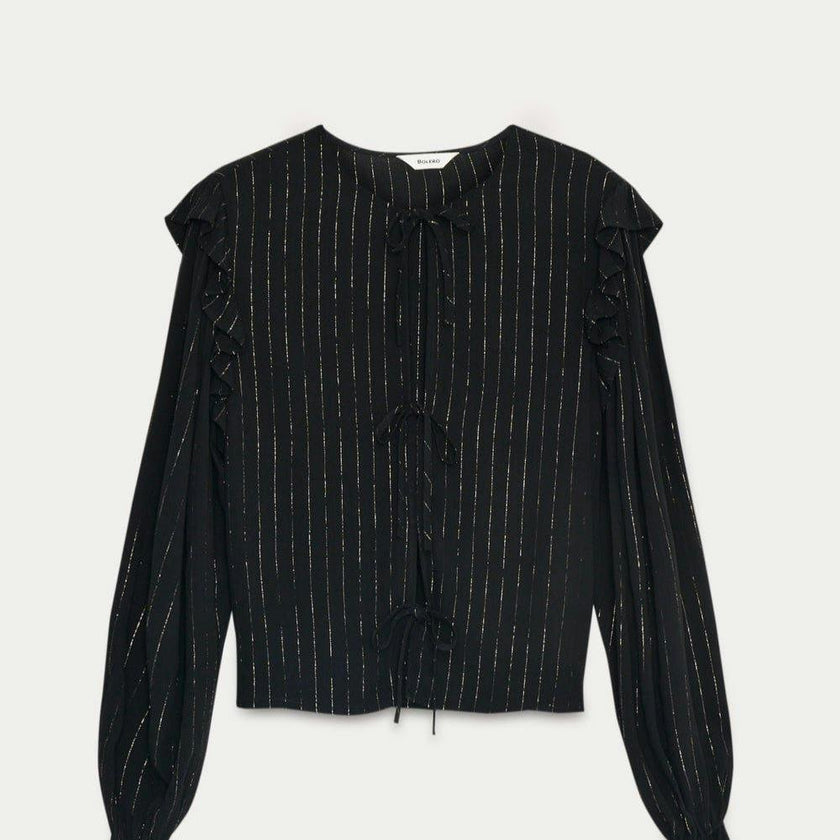 Lua Woman Blouse Eclipse Noir