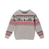 Boys Sweater & Jogger Set | Christmas Tree Cars