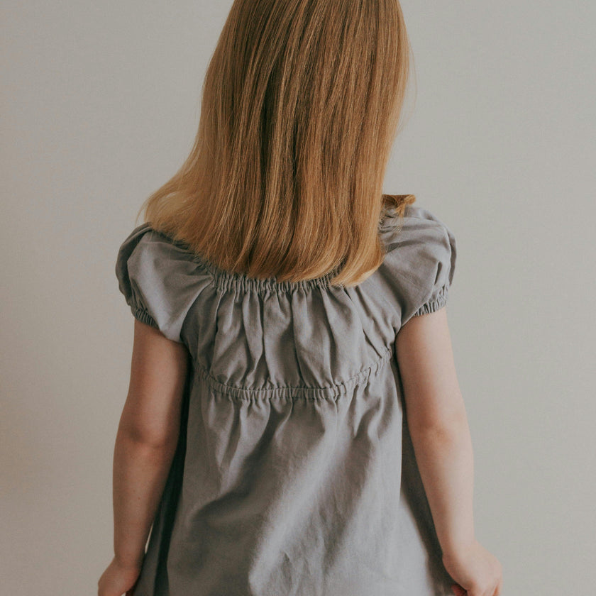 Kennedi Dress Short Sleeve |Muted Purple