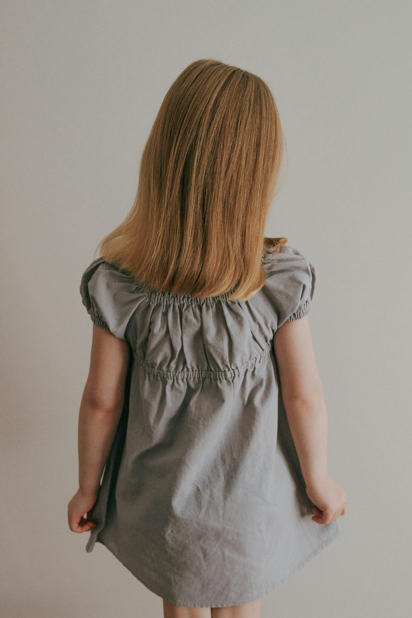 Kennedi Dress Short Sleeve |Muted Purple