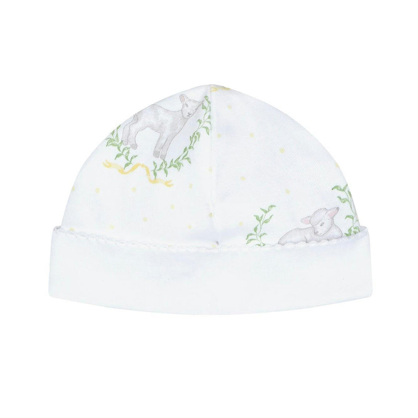 Yellow Print Hat